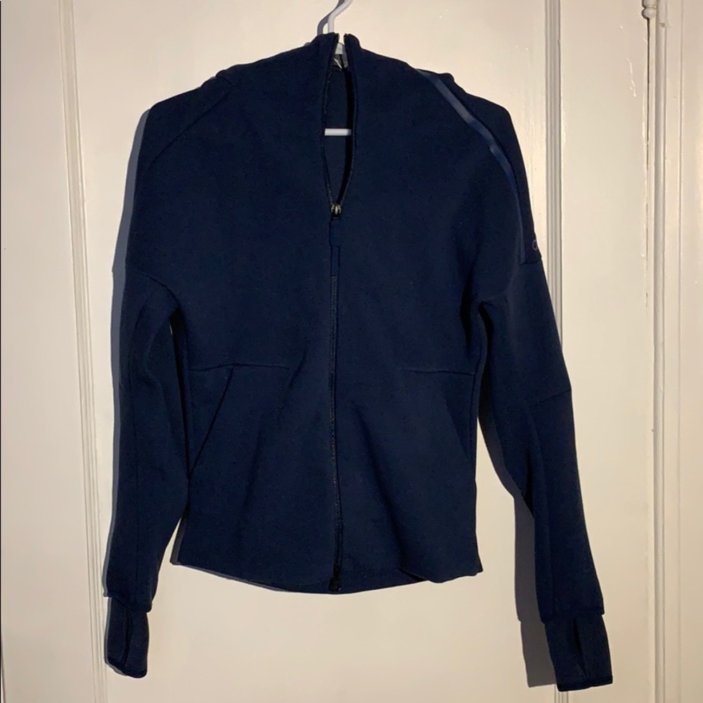 Navy blue sport jacket